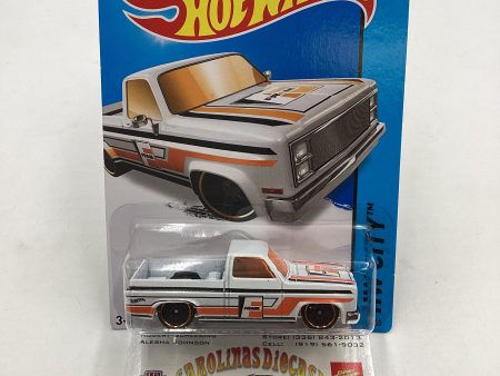 2015 Hot Wheels #016 Toys R Us Exclusive 83 Chevy Silverado with protector Online Sale