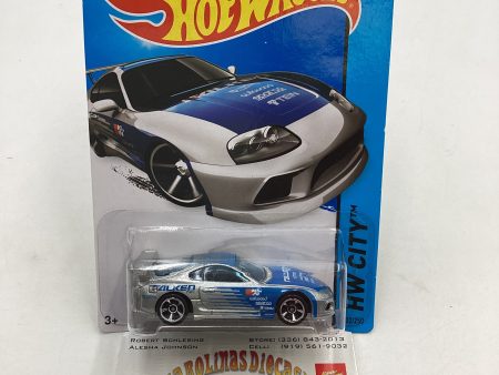 2015 Hot wheels #22 Kmart Exclusive Toyota Supra with protector Online Sale