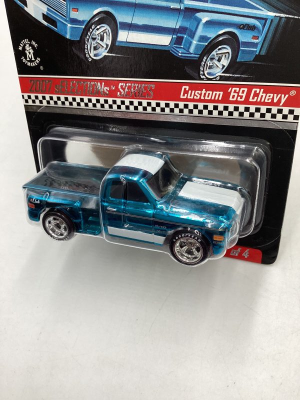 2007 Hot Wheels RLC Selections Series 4 4 #6756 7631 Custom 69 Chevy with protector Fashion