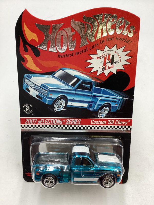 2007 Hot Wheels RLC Selections Series 4 4 #6756 7631 Custom 69 Chevy with protector Fashion