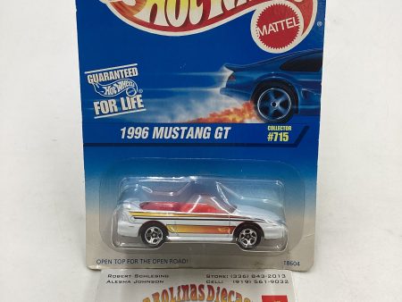 1997 Hot Wheels #715 1996 Mustang GT 19F Online