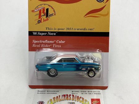 2014 Hot wheels RLC Rewards Car #09896 10200 66 Super Nova with protector Supply