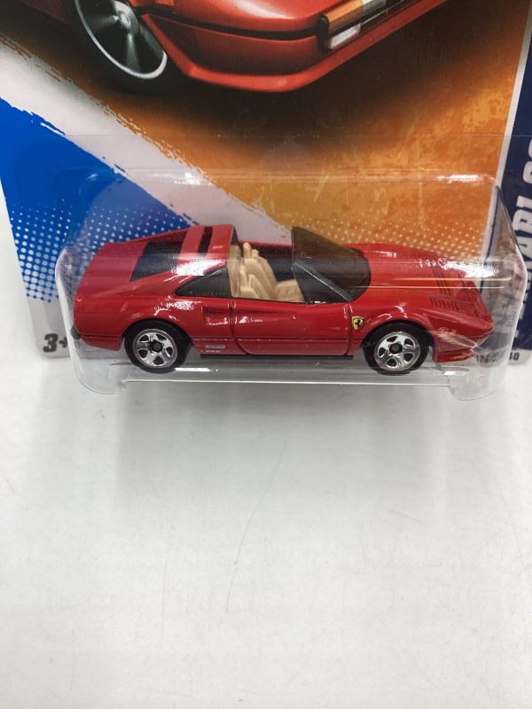 2011 Hot Wheels #128 Red Ferrari 308 GTS with protector Fashion