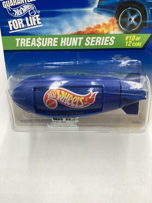 1997 Hot Wheels Treasure Hunt 10 12 Blimp #587 274C Hot on Sale