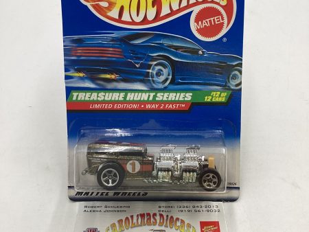 1998 Hot Wheels Treasure Hunt 12 12 Way 2 Fast #760 277F Online Sale