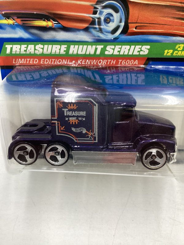 1998 Hot Wheels Treasure Hunt 3 12 Kenworth T600A #751 277O Supply