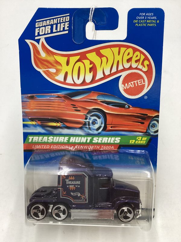 1998 Hot Wheels Treasure Hunt 3 12 Kenworth T600A #751 277O Supply