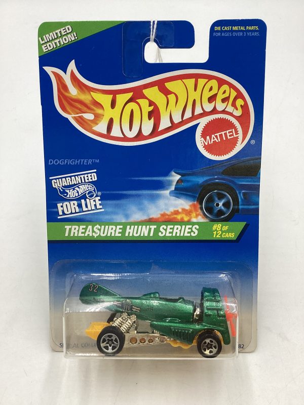 1997 Hot Wheels Treasure Hunt 8 12 Dogfighter #585 274C For Cheap