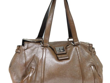 CELINE Tote Bag Leather Gold Tone bs16330 Hot on Sale