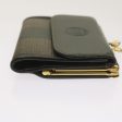 FENDI Pecan Canvas Wallet Black Brown  am5840 For Discount