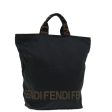 FENDI Hand Bag Canvas Black  yk11128 For Cheap