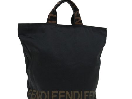 FENDI Hand Bag Canvas Black  yk11128 For Cheap