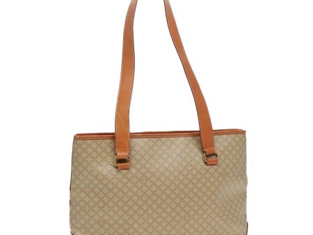 CELINE Macadam Canvas Tote Bag Beige Gold 93026 Online