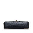 Chanel Medium Classic Lambskin Double Flap (3vAjNA) For Sale