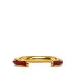 Hermes Printed Enamel Bangle (SHG-BozjXv) Discount