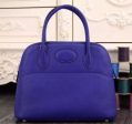 Hermes Bolide 31cm Togo Leather Electric Blue Bag Online Hot Sale