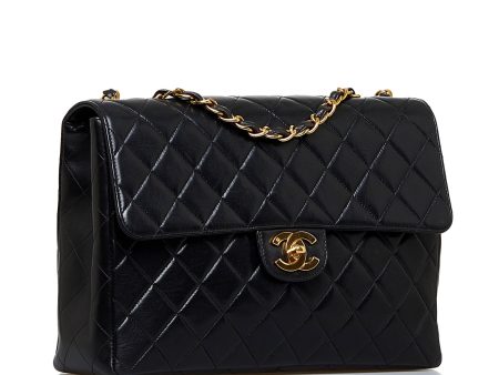 Chanel Jumbo Classic Lambskin Maxi Single Flap (HjHlER) Discount