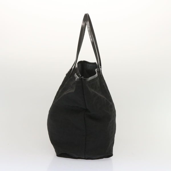 FENDI Zucca Canvas Tote Bag Black  hk1174 on Sale