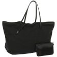 FENDI Zucca Canvas Tote Bag Black  hk1174 on Sale