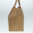 CELINE Horizontalkava Tote Bag Leather Brown Gold hk1577 Fashion