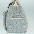 CELINE C Macadam Canvas Hand Bag Light Blue ep5994 For Discount