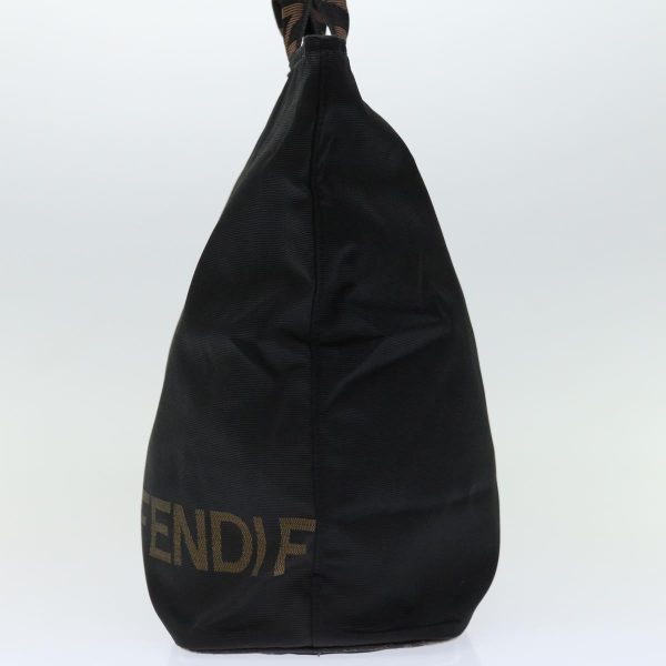 FENDI Hand Bag Canvas Black  yk11128 For Cheap