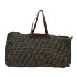 FENDI Zucca Canvas Tote Bag Brown Black  ep4658 For Cheap