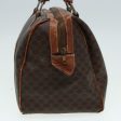 CELINE Macadam Canvas Hand Bag PVC Leather Brown bs16740 Discount