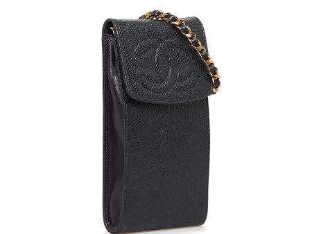 Chanel Caviar CC Cigarette Case (K5BE02) Online now