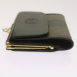 FENDI Pecan Canvas Wallet Black Brown  am5840 For Discount