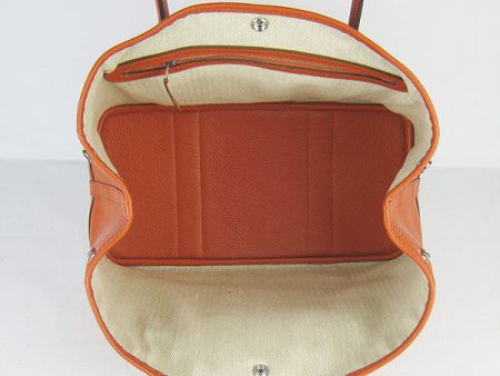 Hermes garden party handbag H2808 orange Supply