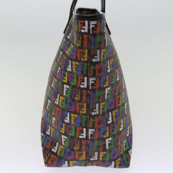 FENDI Zucchino Canvas Tote Bag Multicolor  74808 on Sale