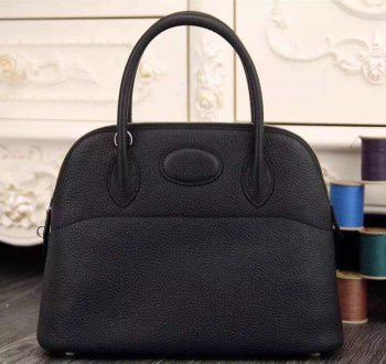 Hermes Bolide 31cm Togo Leather Black Bag Discount