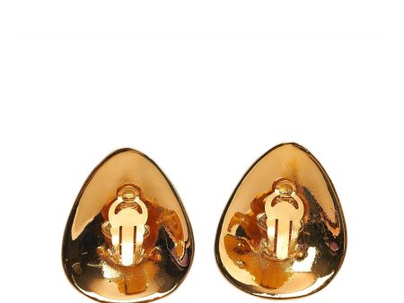 Chanel CC Clip-On Earrings (BG3ZYw) For Cheap