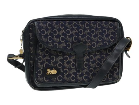 CELINE C saluki Shoulder Bag Navy bs16836 Cheap