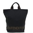 FENDI Hand Bag Canvas Black  yk11128 For Cheap