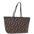 FENDI Zucchino Canvas Tote Bag Multicolor  74808 on Sale