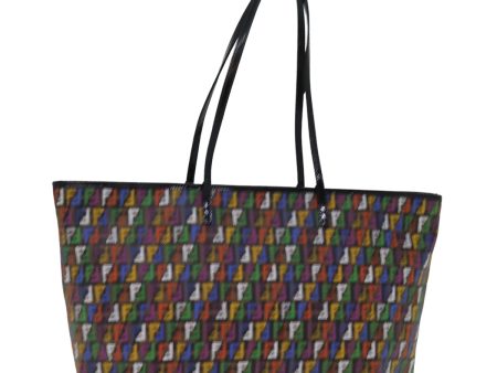 FENDI Zucchino Canvas Tote Bag Multicolor  74808 on Sale