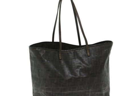 FENDI Zucca Canvas Tote Bag Brown  bs12871 For Discount