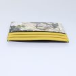 FENDI Card Case Leather Yellow  ac3270 For Cheap