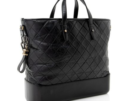 Chanel Aged Calfskin Gabrielle Large Shopping Tote (22555) Online Hot Sale