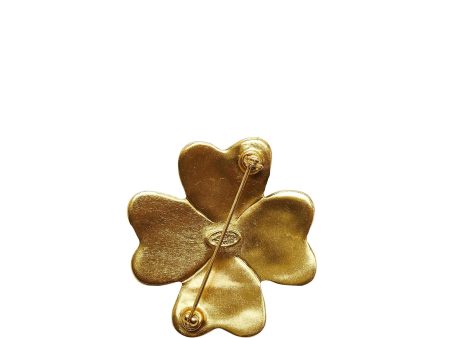 Chanel CC Clover Brooch (pqbeIE) Online