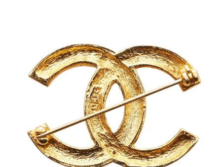 Chanel CC Rhinestone Brooch (gj10o8) Supply