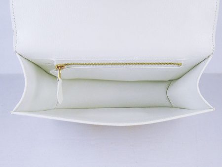 Hermes Constance Cowskin Leather Bag H017 white golden Online Hot Sale