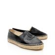 Chanel Lambskin CC Espadrilles - Size 7   37 (19084) Online Sale