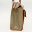 CELINE Macadam Canvas Tote Bag Coated Canvas Beige yk15545 Sale