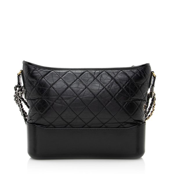 Chanel Aged Calfskin Gabrielle Medium Hobo (20633) on Sale