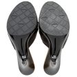 Chanel Ruched Leather Slide Mules - Size 7   37 (18120) Supply