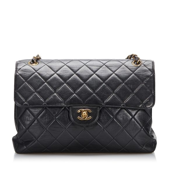 Chanel Medium Classic Lambskin Double Flap (raMP8K) For Cheap