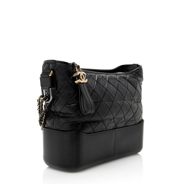 Chanel Aged Calfskin Gabrielle Medium Hobo (20633) on Sale